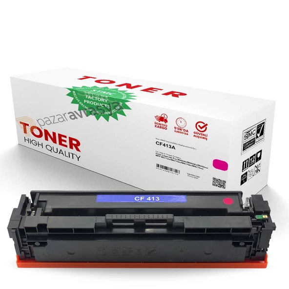 HP LaserJet Pro M452dn CF413A Kırmızı Muadil Toner