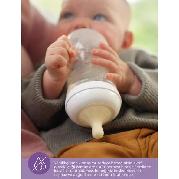 Nessiworld   Avent Doğal Tepkili Natural Response PP Biberon 260ml 1+ Ay - 5