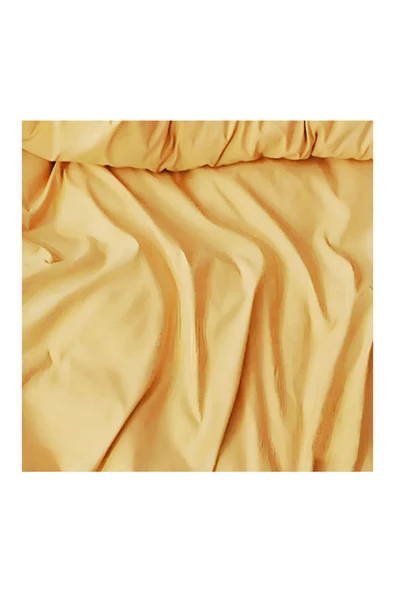 Lastikli Nevresim Takımı Tek Kişilik Set Sarı - Lila - 5