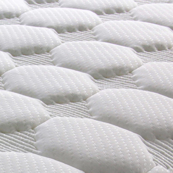 Homedius Nest Paket Yaylı Ortopedik Yatak  Beyaz 160x200 - Resim 4