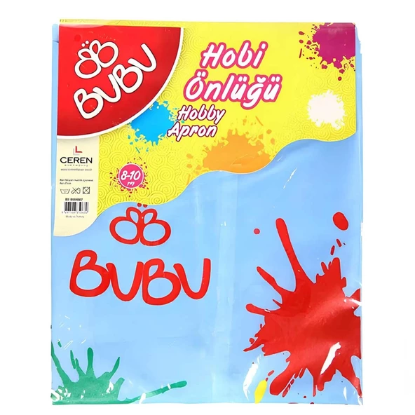 Nessiworld Bu-Bu Games Önlük 8-10 Yaş (Su Geçirmez) - 2