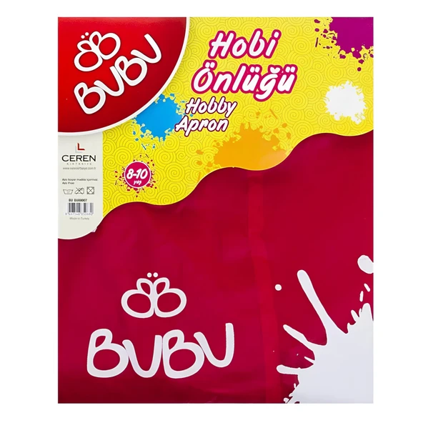 Nessiworld Bu-Bu Games Önlük 8-10 Yaş (Su Geçirmez) - 10