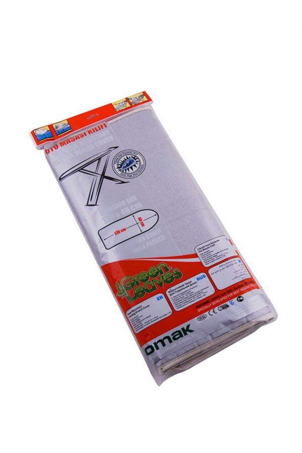 Green Leaves Ütü Masasi Kilifi Düz