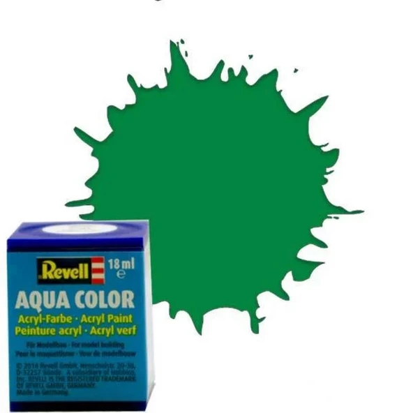 NessiWorld Aqua Color Emerald Green - Gloss Boya - 18 ml - 2