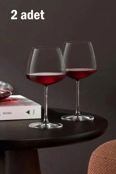 Paşabahçe 2 li Nude Glass 66093 Mirage 570 Cc Kırmızı Şarap Bardağı ürün görseli 1