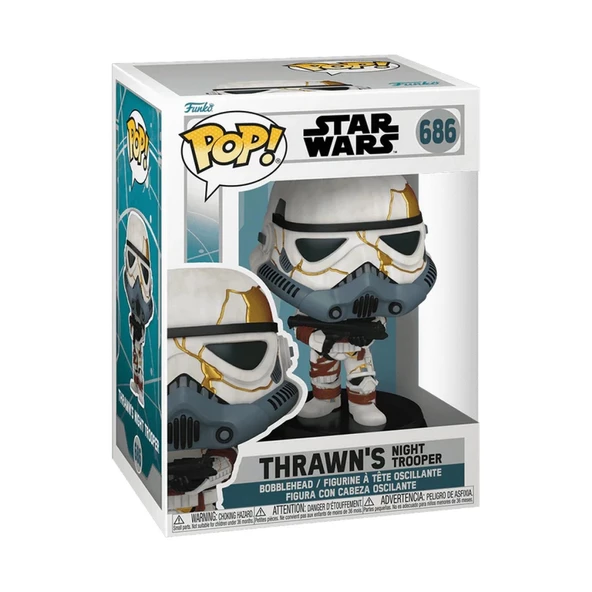 Nessiworld Funko POP Star Wars Ahsoka Thrawn's Night Trooper with Blue Mouthpiece