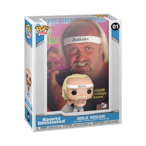 Nessiworld Funko Pop Sports Illustrated Cover WWE Hulkster (Hulk Hogan)