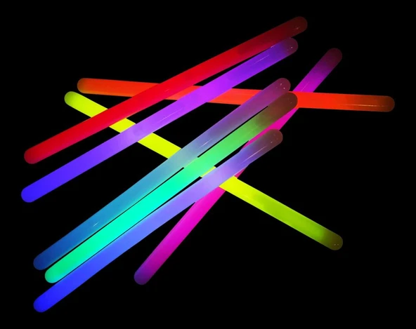 Nessiworld Karanlıkta Parlayan Fosforlu Glow  Kalın Çubuk 30 cm 1 Adet - 4