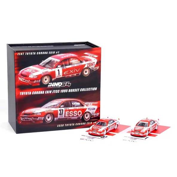 Nessiworld  Inno 1:64 Toyota Corona ExiV JTCC 1995 Boxset Collection - 10