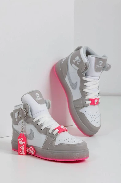 Barbie Bilekli Kız Çocuk Ayakkabı 31-35 Spor Ayakkabı - 2