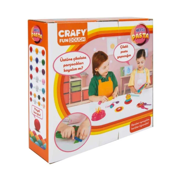 Nessiworld Crafy Nefis Pasta Oyun Hamur Seti 17 Parça 200 gr. - 3