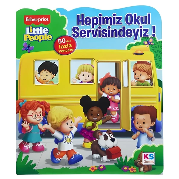 Nessiworld Hepimiz Okul Servisindeyiz Flap Book