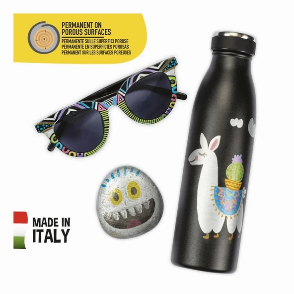 Nessiworld  Carioca Metalik Keçeli Kalem 8'Li - 4