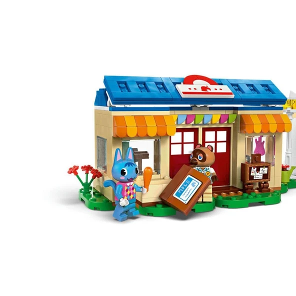 Nessiworld 77050 Lego Animal Crossing Nooks Cranny ve Rosienin Evi 535 parça +7 yaş - 9