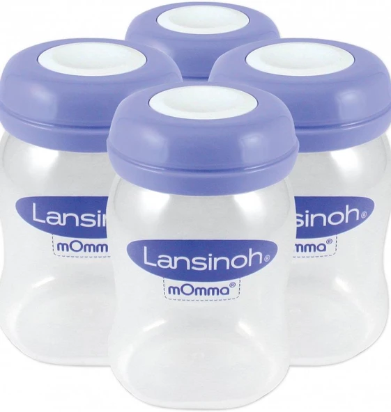 Nessiworld    Anne Sütü Saklama Kabı 4Lü