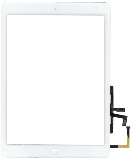 iPad 5.Nesil A1822-A1823 Uyumlu HK Home Tuşlu Dokunmatik Beyaz