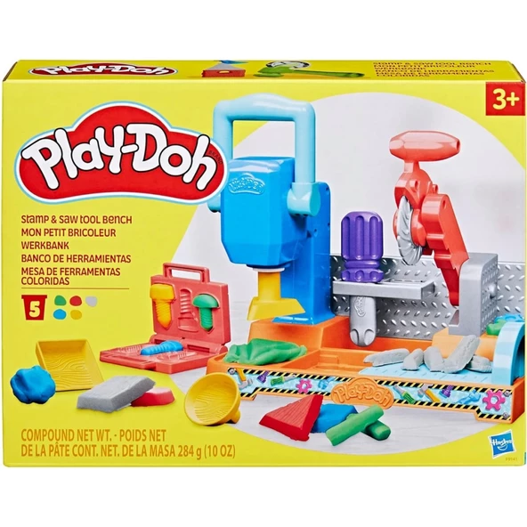 Nessiworld  Play-Doh Stamp n Saw Tool Bench - Resim 5