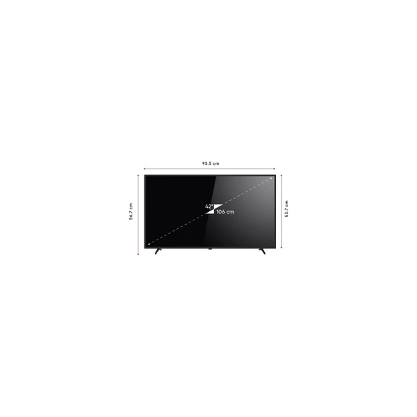 Next YE-42020GG4 42" 106 Ekran Uydu Alıcılı Full HD Smart LED TV - 6