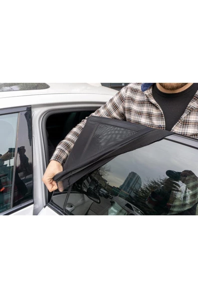 Automix Geçme Yan Cam File Perde Universal 1 Adet - 5