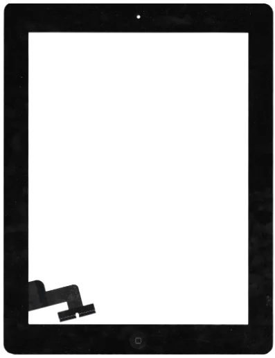 iPad 2.Nesil A1395-A1396-1397 Uyumlu Home Tuşlu Dokunmatik Siyah