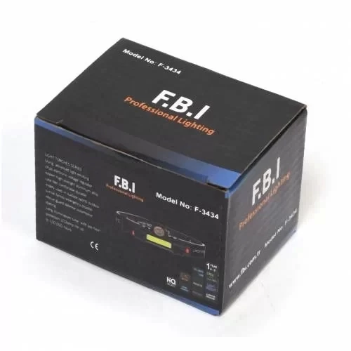 F-3434 Şarjlı Mıknatıslı Kafa Feneri - Resim 4