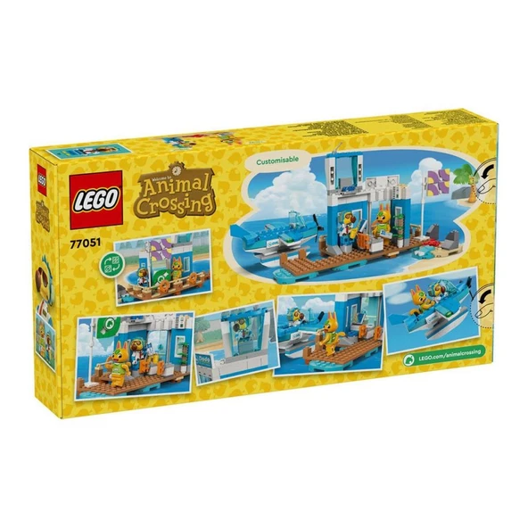 Nessiworld 77051 Lego Animal Crossing Dodo Airlines ile Uçun 292 parça +7 yaş - 10