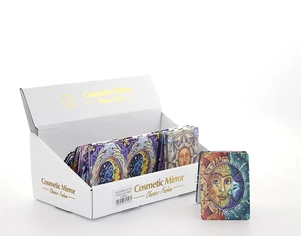 Taşlı İstanbul Tasarımı El Aynası İnce Alk2495 ürün görseli