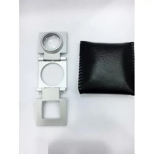 20 Mm Büyüteç Lup Dokumacı Büyüteci Full Çelik Katlanabilir Th9007a - Resim 7