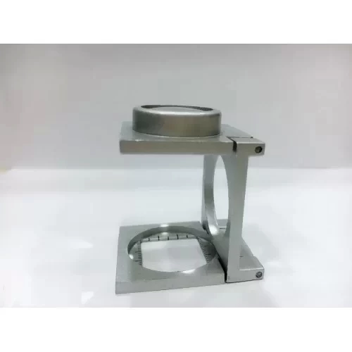 20 Mm Büyüteç Lup Dokumacı Büyüteci Full Çelik Katlanabilir Th9007a - Resim 4