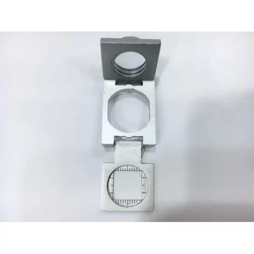 1cm Full Çelikkaplı Full Çelik Kaplı Katlamalı Büyüteç Th9008a - Resim 3