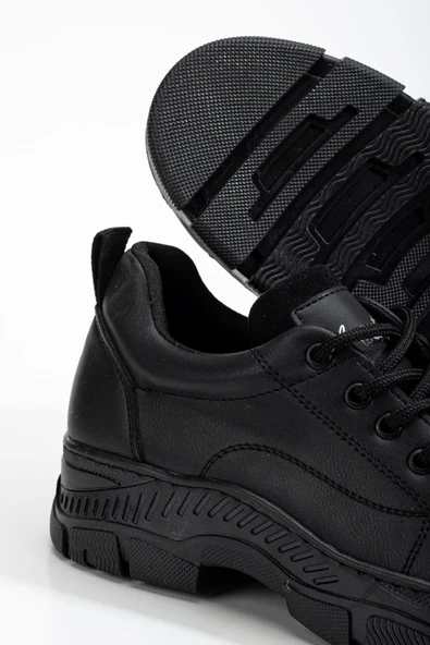 Siyah Kadın Sneaker Günlük Ayakkabı - 3