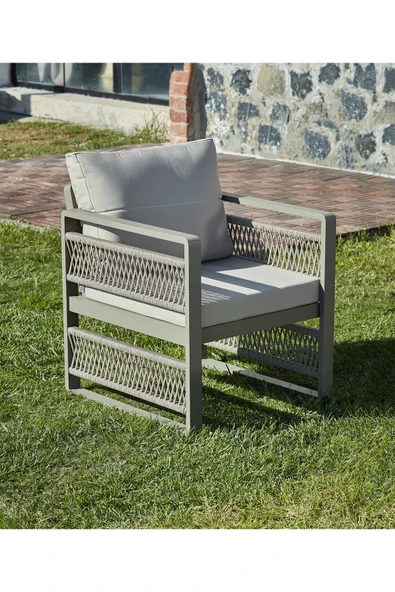 Mira Bahçe Balkon Oturma Grubu 2+1+1+Kompakt Sehpa - 7