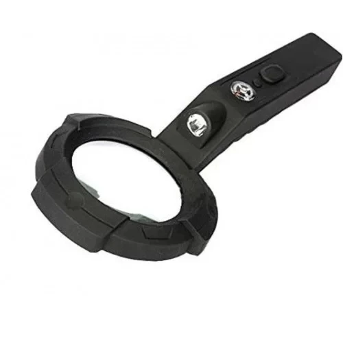 7 Led Aydınlatma,fener,pusula,4x Büyütme Okuma Büyüteç  Th600557 - Resim 4