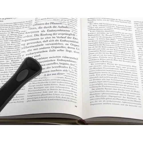 2 Led Işıklı 2.5x90mm Okuma Büyüteç - 2