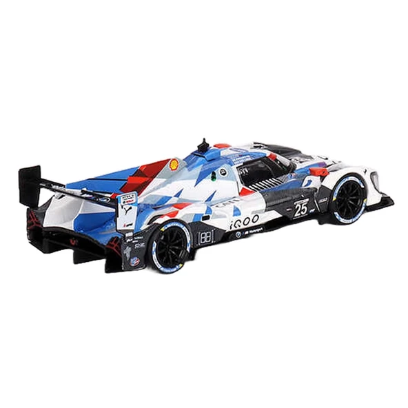 Nessiworld Mini Gt 1/64 BMW M Hybrid V8 #25 BMW M Team RLL 2023 IMSA Sebring 12 Hrs 2nd Place