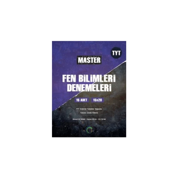 Tyt Master 15 Fen Bilimleri Denemeleri
