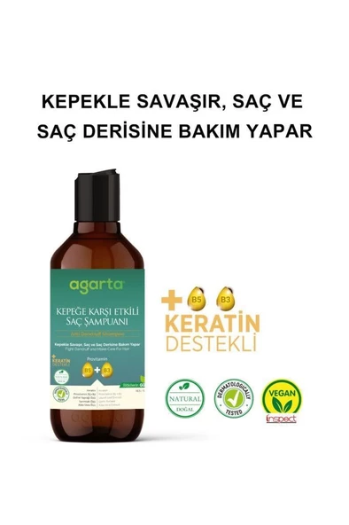 Nessiworld Agarta Doğal Kepeğe Karşı Şampuan 400 ml