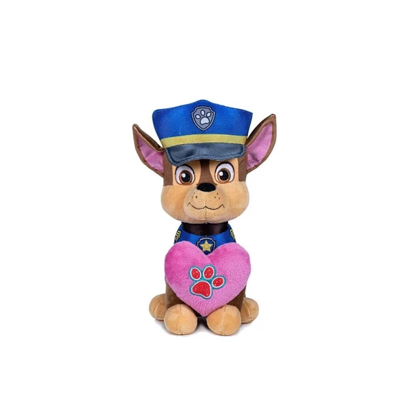 Nessiworld 760022981 PAW Patrol - Chase - Love Serisi 20 cm Peluş
