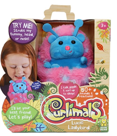 Curlimals Gıdıklanan Uğur Böceği Lucie 3742