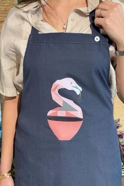 Renkli Stylish Atölye Önlüğü - Flamora ürün görseli