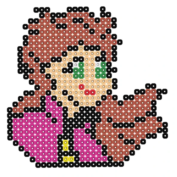 Nessiworld 3in1 Disney Frozen Pixel Pixel Boncuk Aktivite ve Oyuncak Seti S00005168 - 10