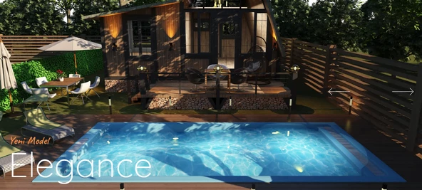 Fiber Hazır Havuz Elegance Model 3,60 x 10,60 x 1,50 mt - 37 m3 - ToptancıyızBiz - 6