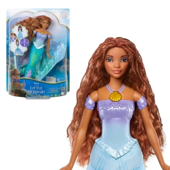 Nessiworld Disney Prenses Deniz Kızına Dönüşebilen Ariel HLX13 - 3