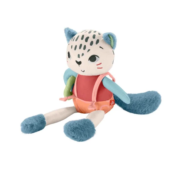 Nessiworld  Fisher Price Eğlenceli Dostum Kar Leoparı Peluş HKD64 - Resim 7
