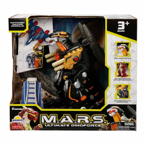 Nessiworld MARS Sesli ve Işıklı Uzaylı Dinozor - 4