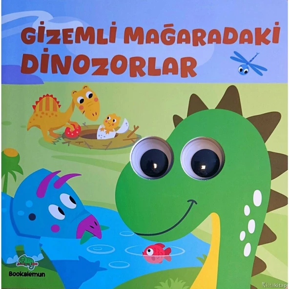 Nessiworld Gizemli Mağaradaki Dinozorlar Oynar Gözlü Kitap