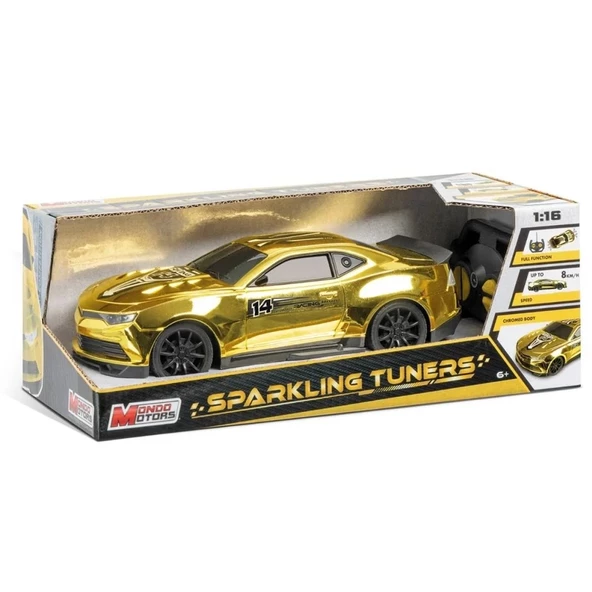 Nessiworld Sparkling Tuners 1/16 Altın 27MHZ Kumandalı Araba - 4