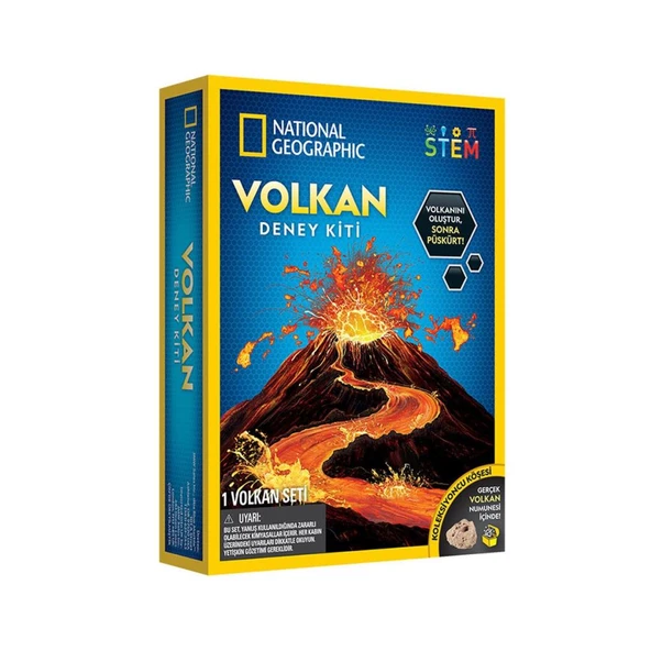 Nessiworld NAT02002 National Geographic Volkan Deney Kiti - TRVOLCANO2 +8 yaş - 9