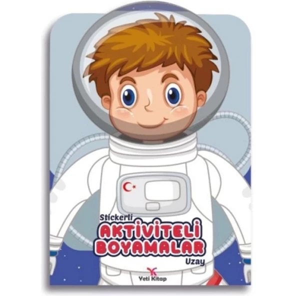 Nessiworld Stickerli Aktivite ve Boyamalar Uzay - 1