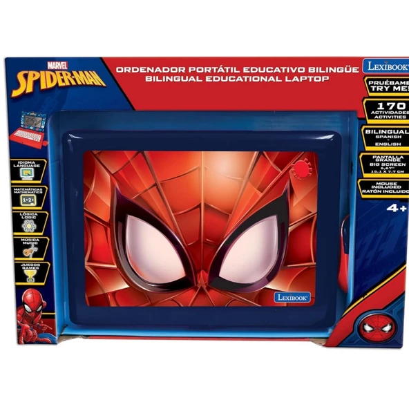 Nessiworld Eğitici Laptop Spider-Man 170 Fonksiyon - 1